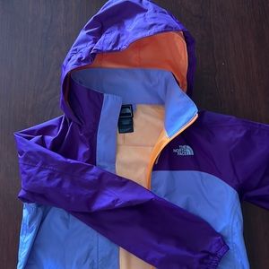 North Face kids rain jacket.